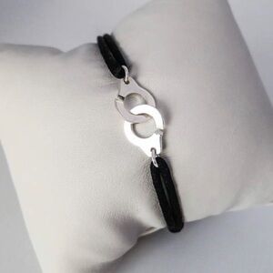 Caroline Roussel Jewelry Cuffs bracelet also known as love bracelet. Unisex.